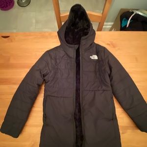 North Face Girls Mossbud Swirl Reversible Jacket
